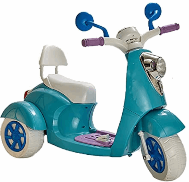 Qi-Mei Toy motocrycle QM168 blue