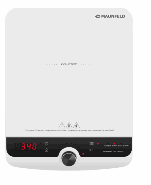 MAUNFELD Электрическая индукционная плита EVI.M291-WH