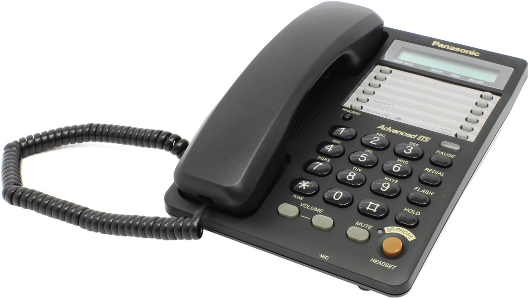 PANASONIC Landline Phones KXTS2365RUB Black