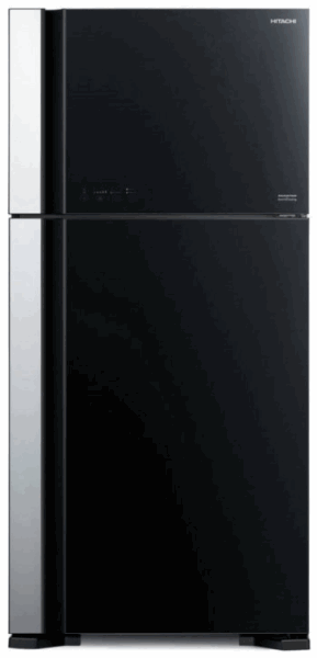 HITACH Refrigerator Freezer in top RVG760PUK7-1 GBK