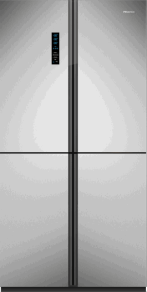 HISENSE Refrigerator four doors RQ82WCIM-INOX