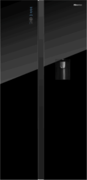 HISENSE Refrigerator doors side by side SS67WSWDN-BLACK