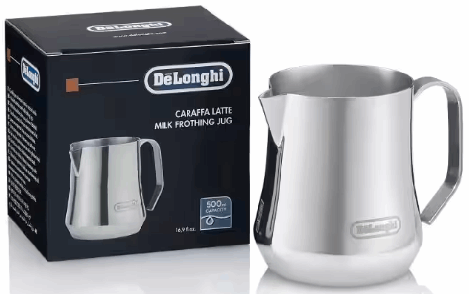 DELONGHI Кувшин для вспенивания молока DLSC069 500ml