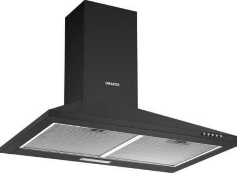 GRAUDE Cooker hood DHP50.0S (Black)