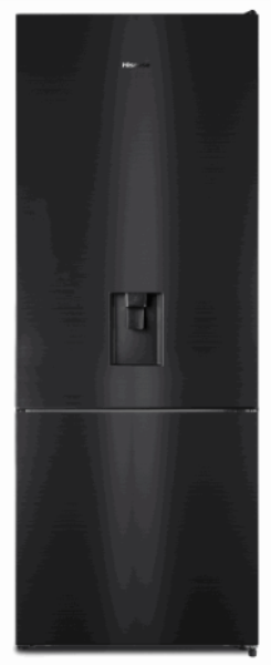 HISENSE Холодильник морозильник снизу RB645N4WFF (black-inox)