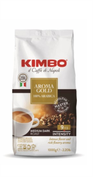 KIMBO Кофе Aroma Gold Arabica1Kg