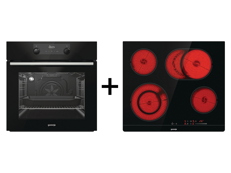 GORENJE Built-in oven + stove BO737E114XG+ECS643BSC