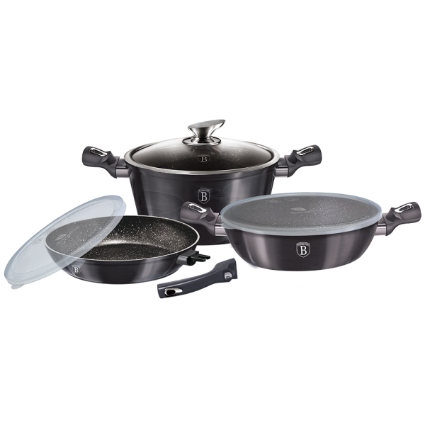 Berlinger Haus Frypan&Casserole set BH7052 Carbon Pro