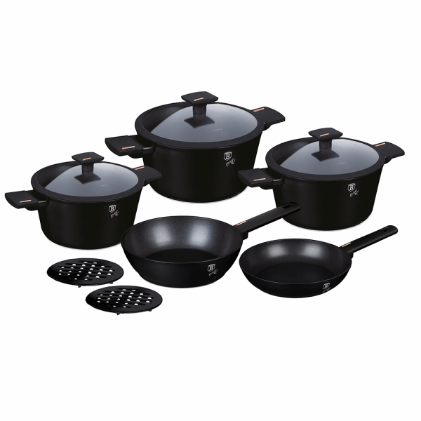 Berlinger Haus Frypan&Casserole set BH7081 Monaco