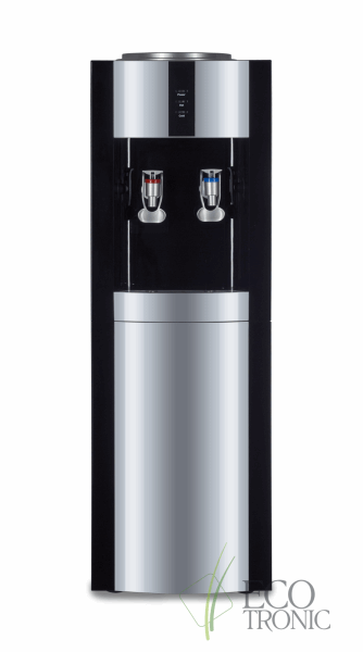 ECOTRONIC Диспенсер для воды V21-L BLACK-SILVER