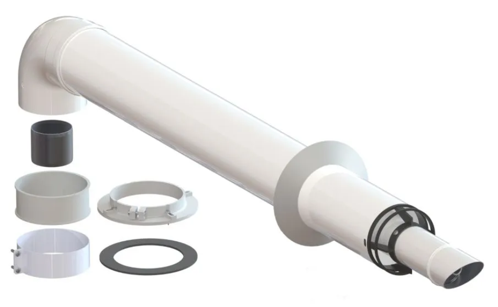 CHAFFOTEAUX Gas boiler flue DN60/100 (L=750)