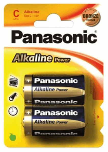PANASONIC BATTERY LR14REB/2BP (39242) C