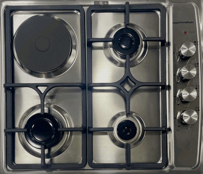 HOFFMANN Встраиваемая плита HBI4012I INOX